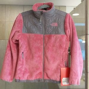 North Face girls fleece jacket